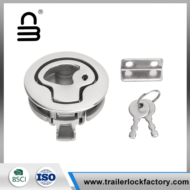 RV အတွက် 316 Stainless Steel Flush Pull Latch