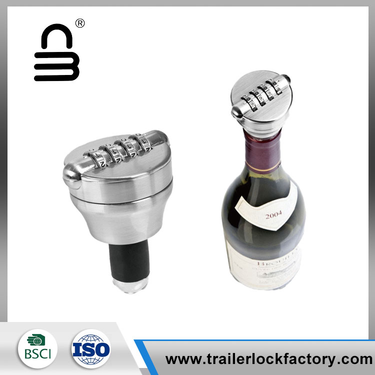 စကားဝှက် Red Wine Bottle Lock Stopper