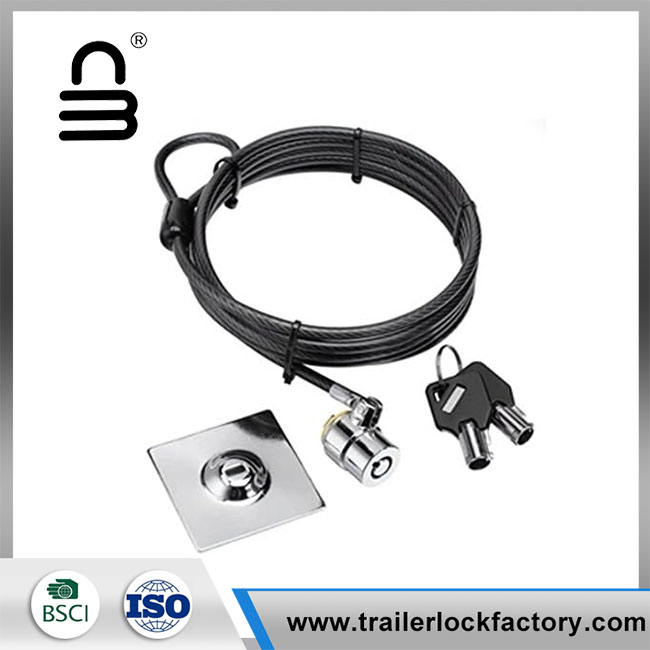 လုံခြုံရေးကေဘယ် Cable Computer Laptop Lock
