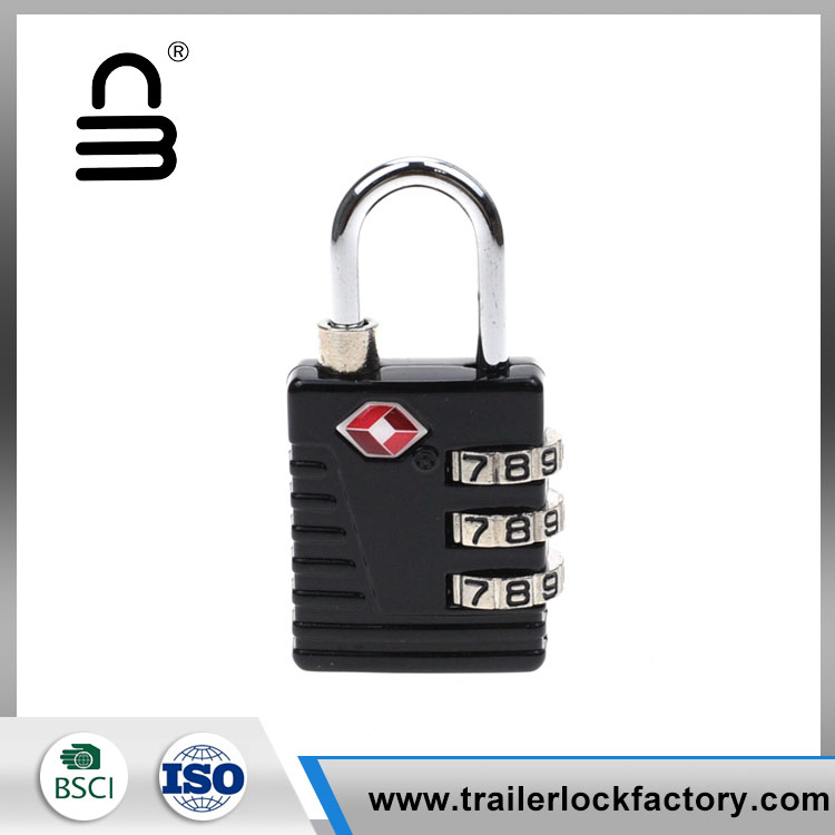 TSA 3 Digit Combination Travel Suitcase Luggage Padlock